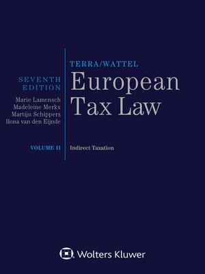 cover image of European Tax Law, Volume II